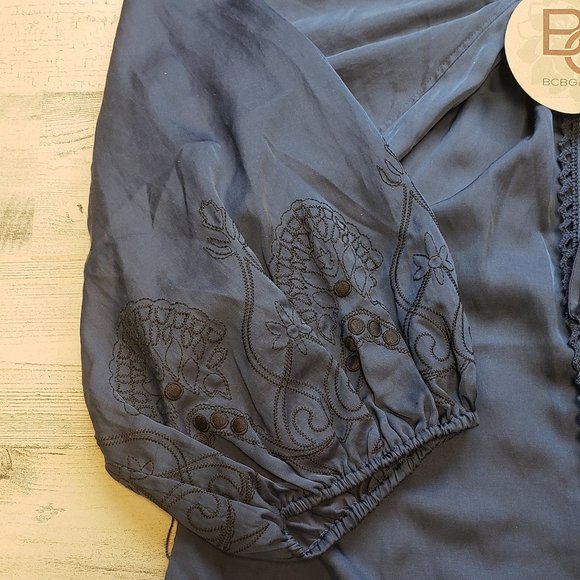 BCBGeneration Purple/Blue Blouse - Picture 5 of 5